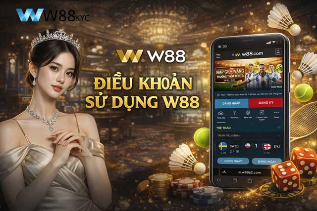 Điều Khoản Sử Dụng W88 1 Bản điều khoản sử dụng chính thức tại hệ thống nhà cái W88 Statecouncil